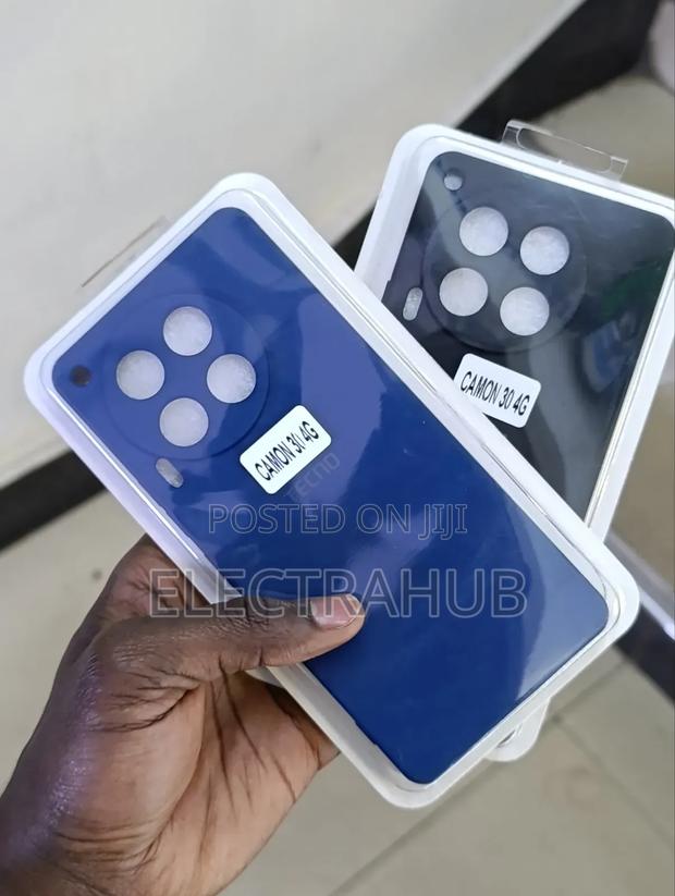 Tecno Camon 30 Silicone Case New Sealed in a Shop - main view