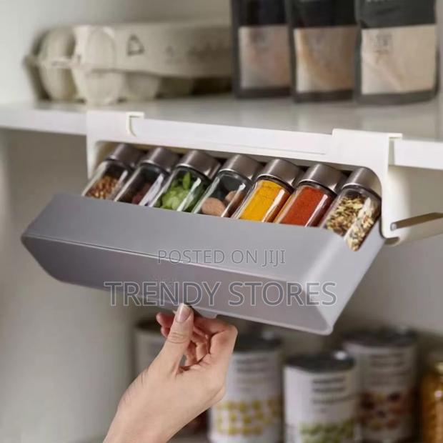 7pcs Under the Shelf Spice Rack