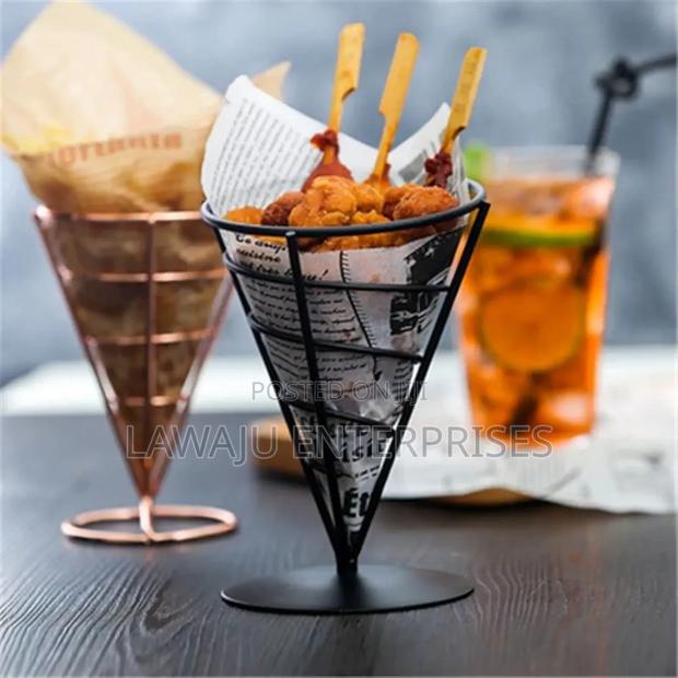 Stainless Steel Fries Holder - main view