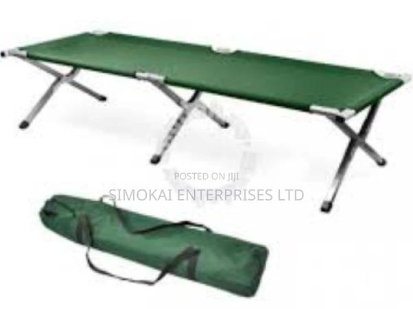 Aluminum Portable Folding Camping Bed - main view