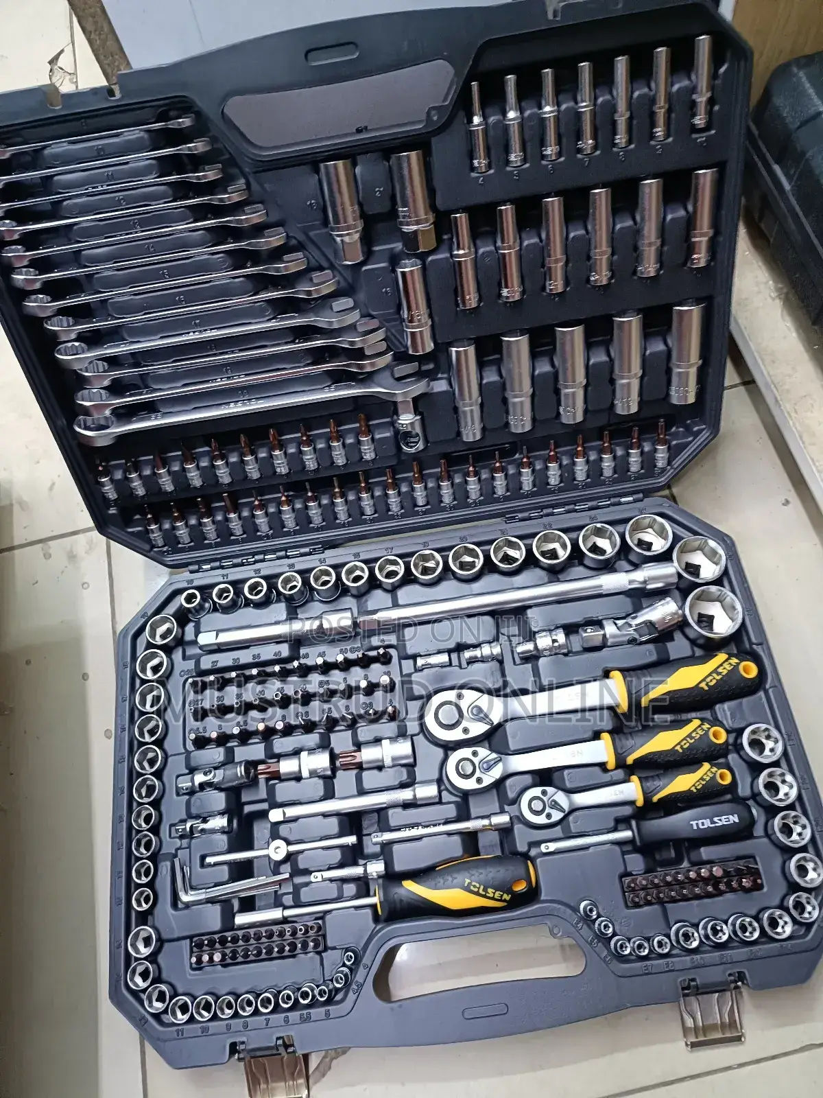 Tolsen Spanner Box/Chrome Set