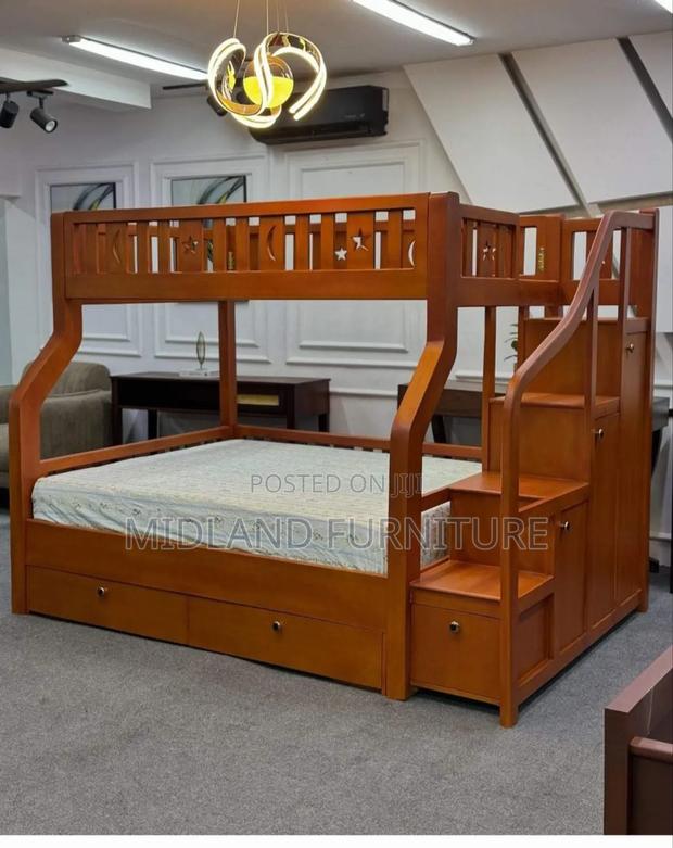 Kids Double Deckers With Stairs - main view