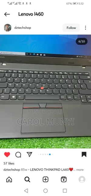 New Laptop Lenovo ThinkPad X250 8GB Intel Core I5 SSD 256GB
