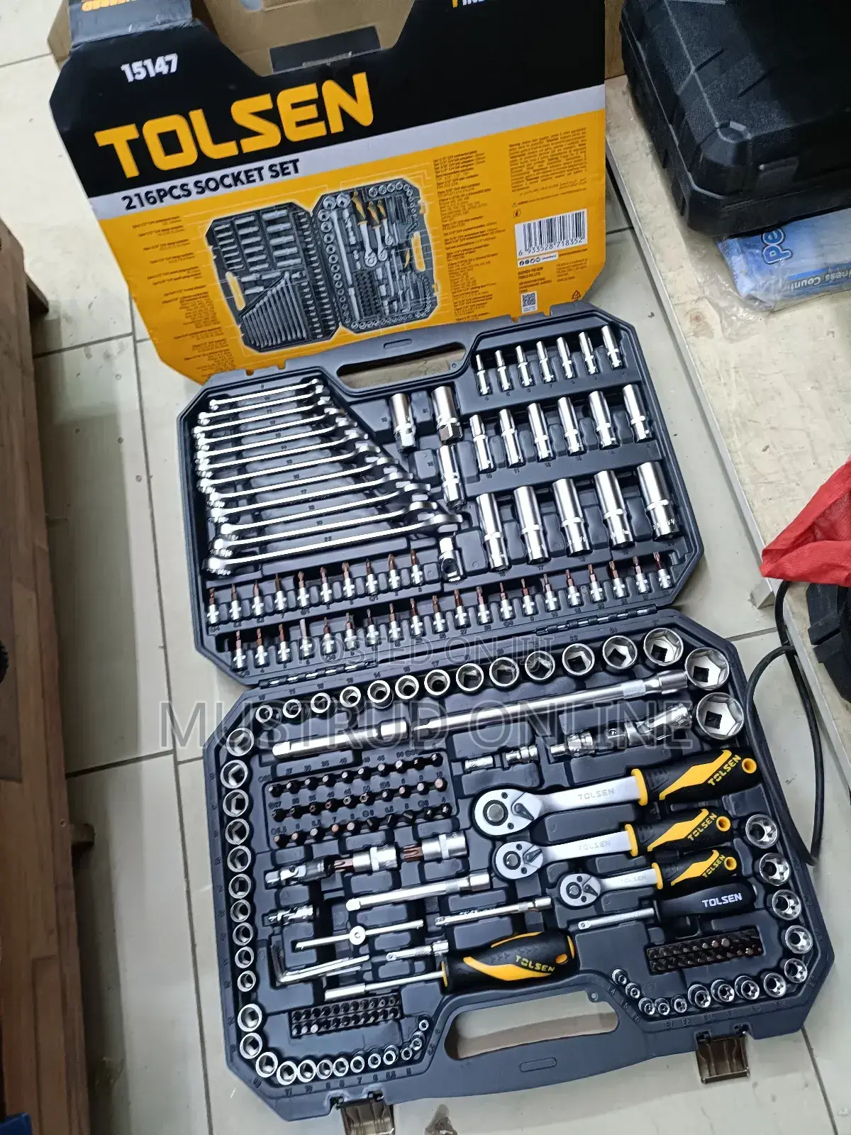 Multifunction Spanner Box/Chrome Set