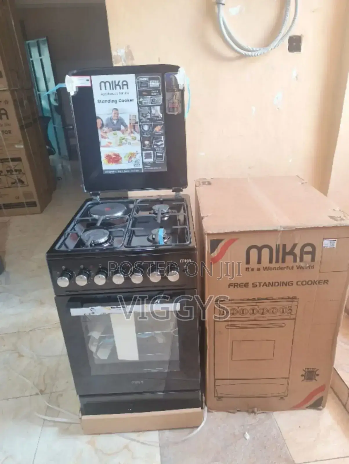 New Mika 50*60 3+1 Standing Cooker MIKA 3+1