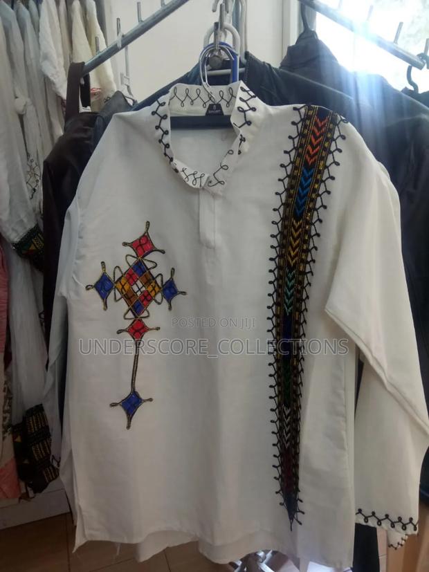 Elegant Longsleeved Ethiopian Shirts - main view