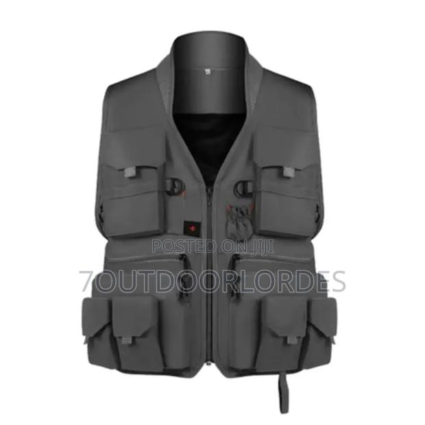 Outdoor Quick Dry Vest Half Coat Cargo Vests - thumbnail 2