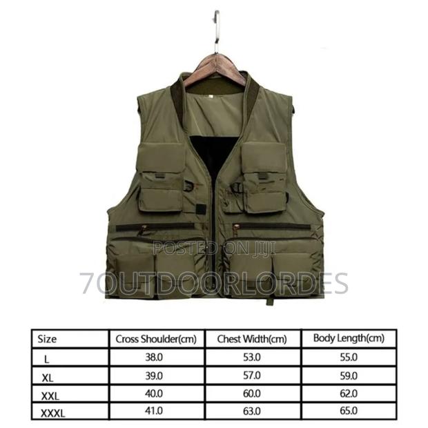 Outdoor Quick Dry Vest Half Coat Cargo Vests - thumbnail 6