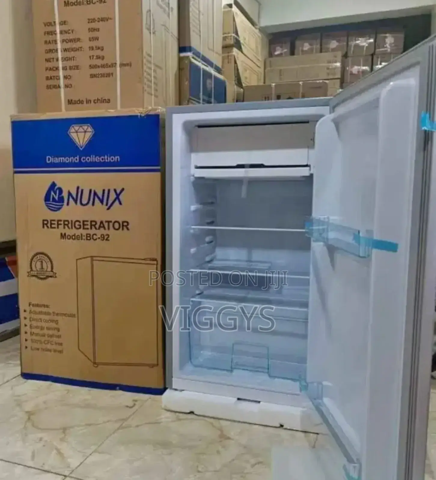 New 94 Litres Nunix Fridge BC-02NUNIX/Fridge
