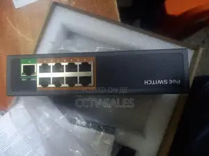 8port IP CCTV Cameras POE Switch