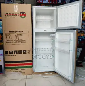 Durable Volsmart 138L Fridge Double Door BDC-138LFR