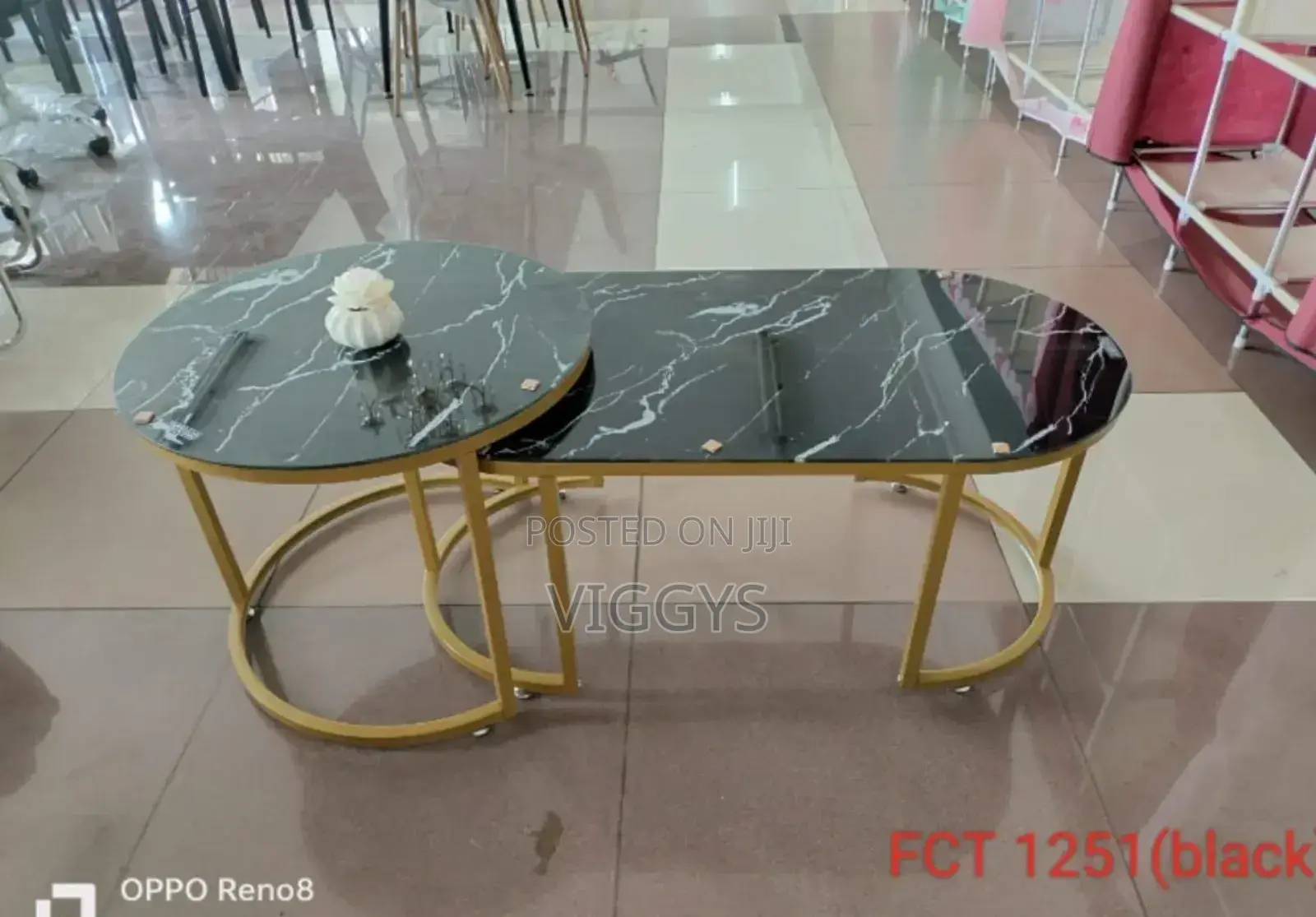 Brand New Black Marble Coffee Table FCT/Marble Table