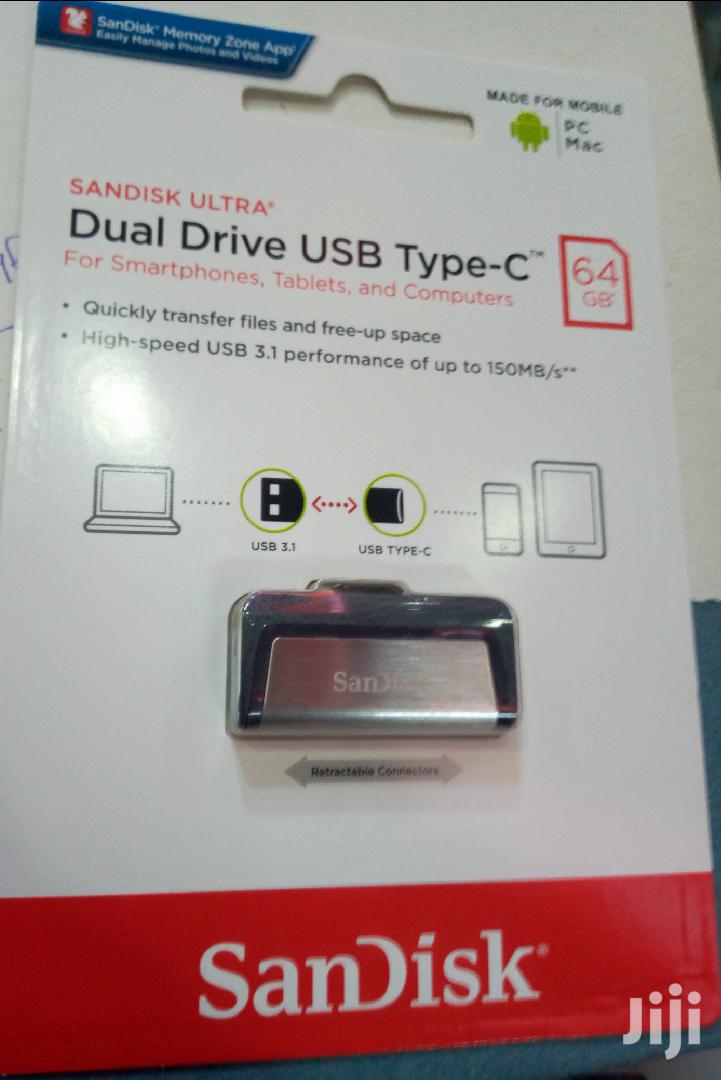 64 Gb Sandisk Ultra Dual Drive USB Type C.