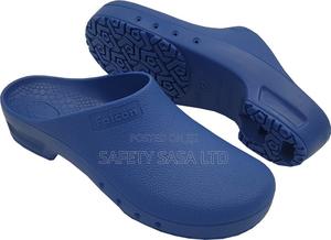 Blue Theatre Clogs - main view