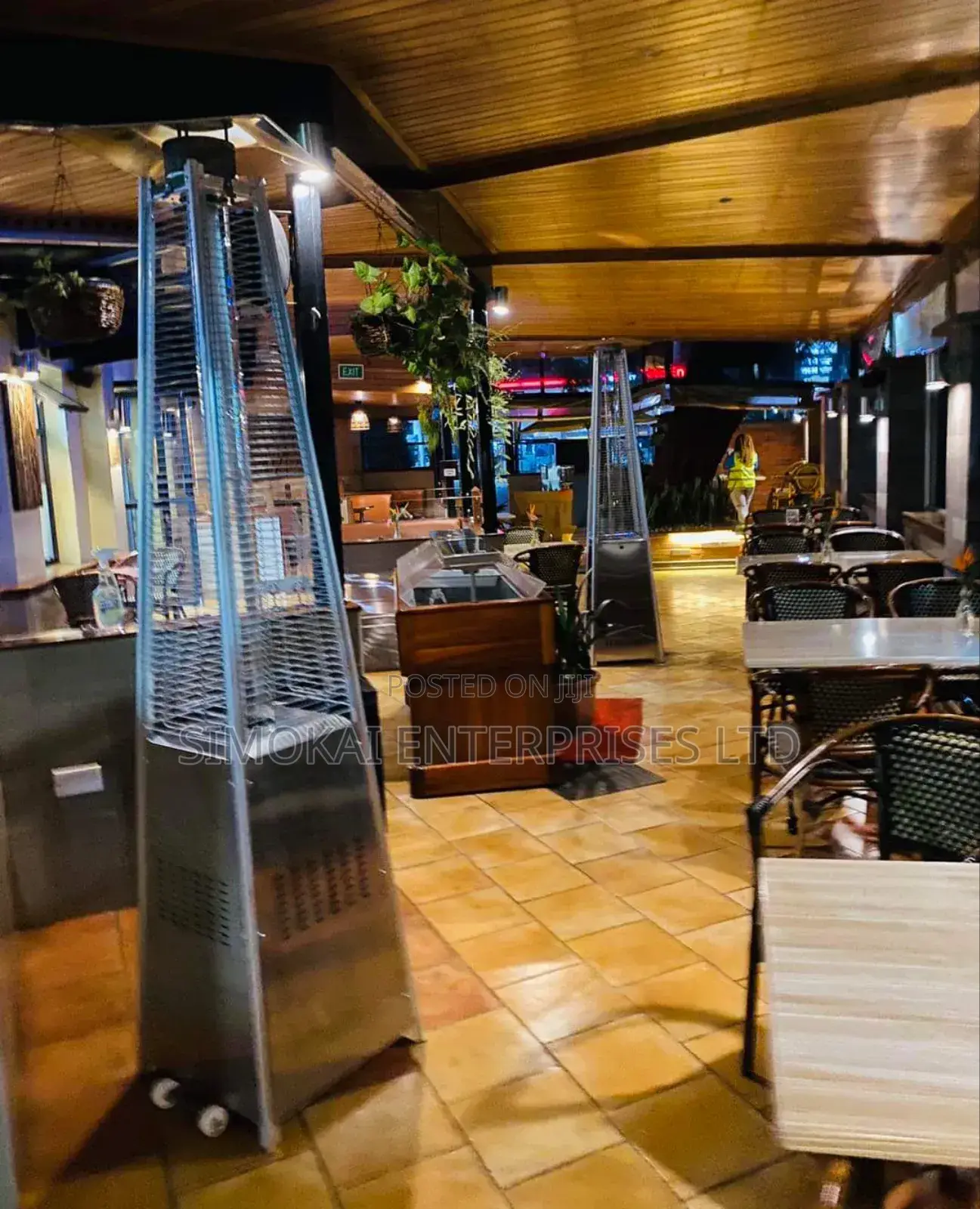 Pyramid Patio Heater Warmers With Wheels