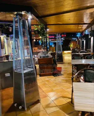 Pyramid Patio Heater Warmers With Wheels