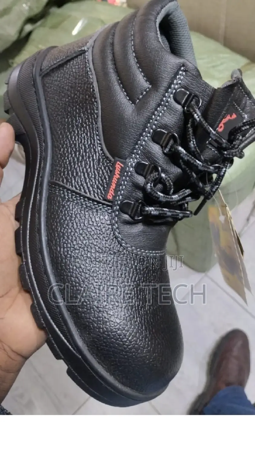 Black Industrial Use Safety Shoes
