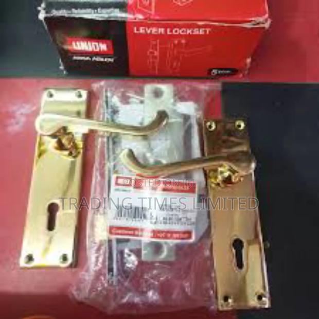 Mortise 3 Lever Union Lock - main view