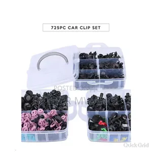 725 PCS Car Push Retainer Clips Auto Fasteners Assortments
