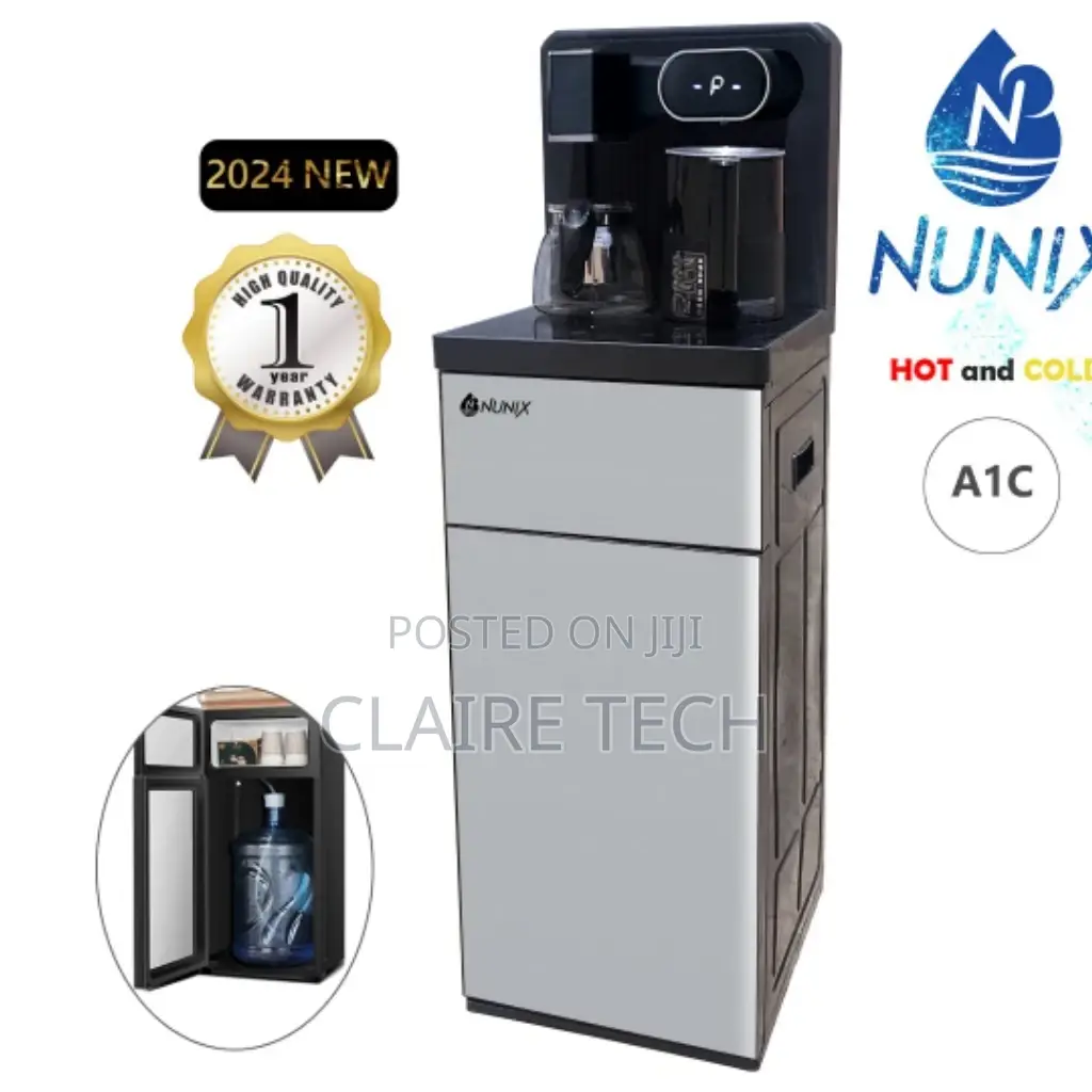 New 2024 Nunix A1C Hot and Cold Bottom Load Water Dispenser