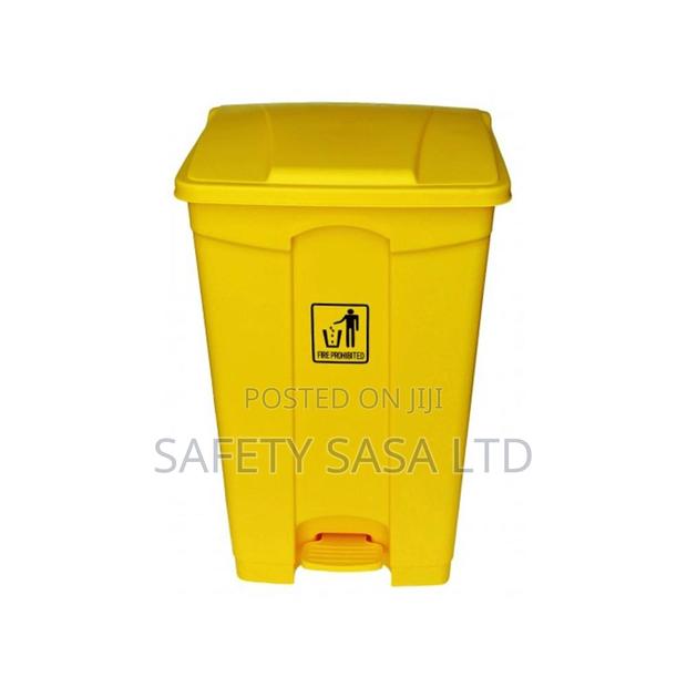 Generic Biohazard 50L Pedal Bin