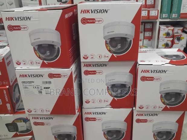 Hikvision 4 MP Smart Hybrid Fixed Dome Network Camera