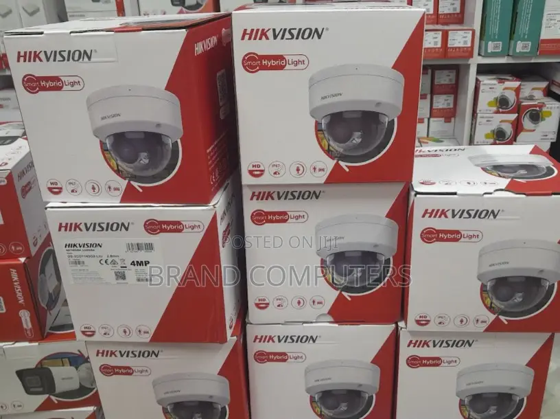 Hikvision 4 MP Smart Hybrid Fixed Dome Network Camera