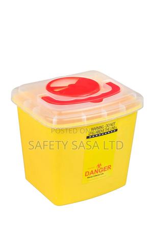 Plastic 5 Litre Safety Sharps Box - main view