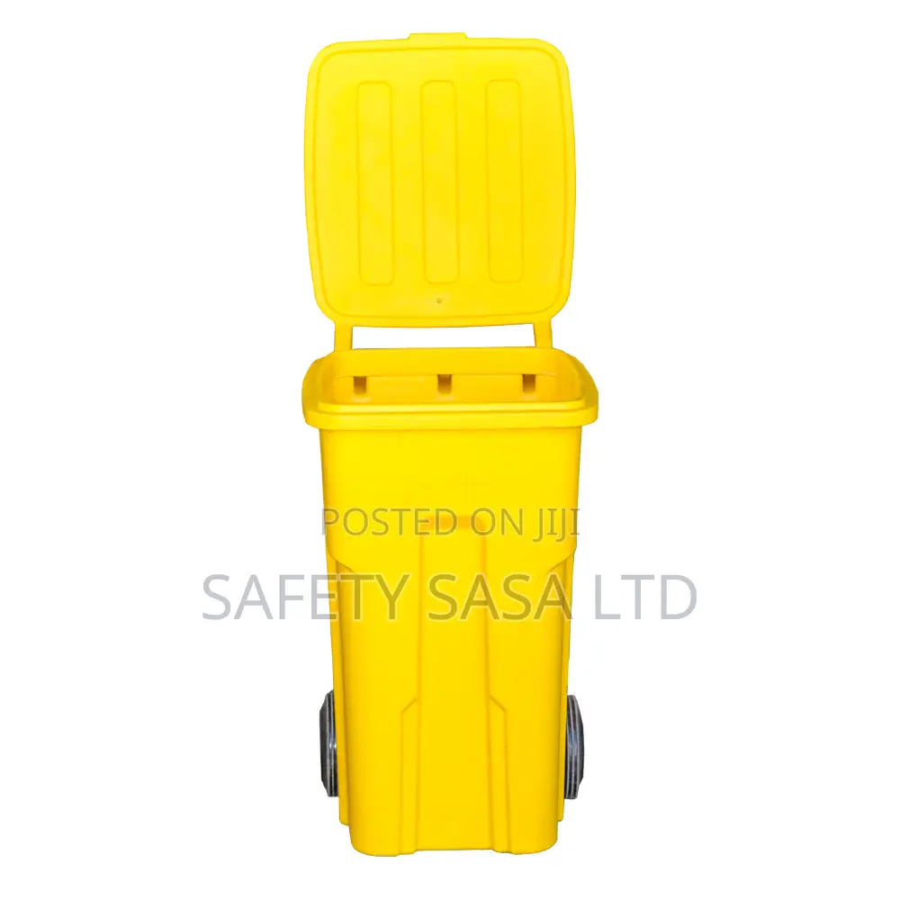 Top Tank 120 Litres Garbage Bin With Wheels
