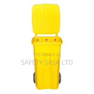Top Tank 120 Litres Garbage Bin With Wheels