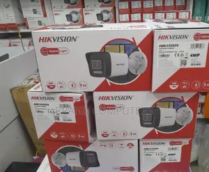 Hikvision 4MP Smart Dual Light Bullet IP Camera With Mic