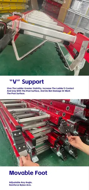 Heavy Duty Insulated FRP Fibreglass Double Extension Ladders