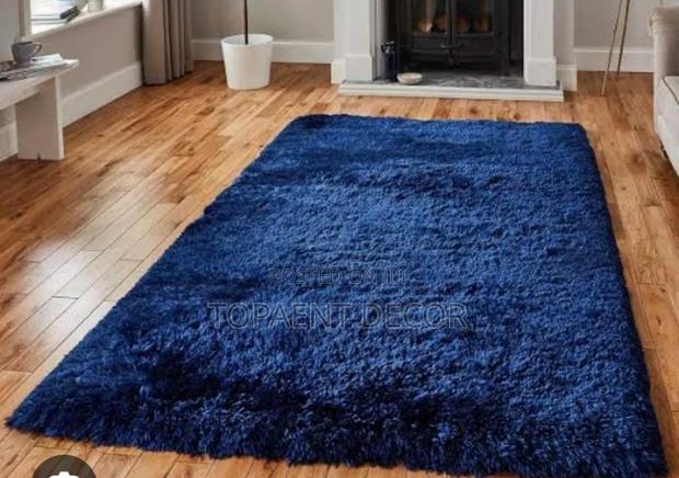 Blue Fluffy House Carpets Blue Fluffy House Carpets - main view