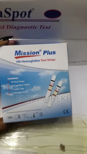 Hb Mission Test Strips
