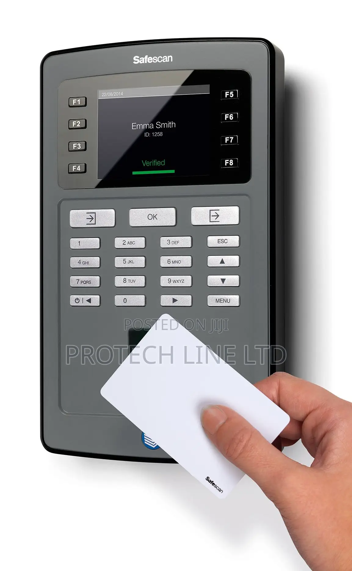 Key RFID Cards For Biometric Access Control