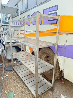 Stainless Steel Four Tier Slited Rack