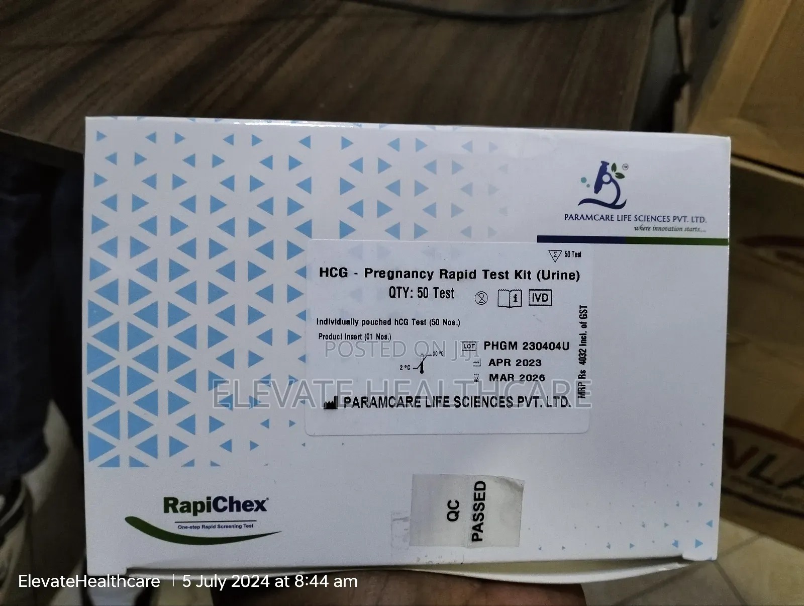 Pregnancy Rapid Test Kit