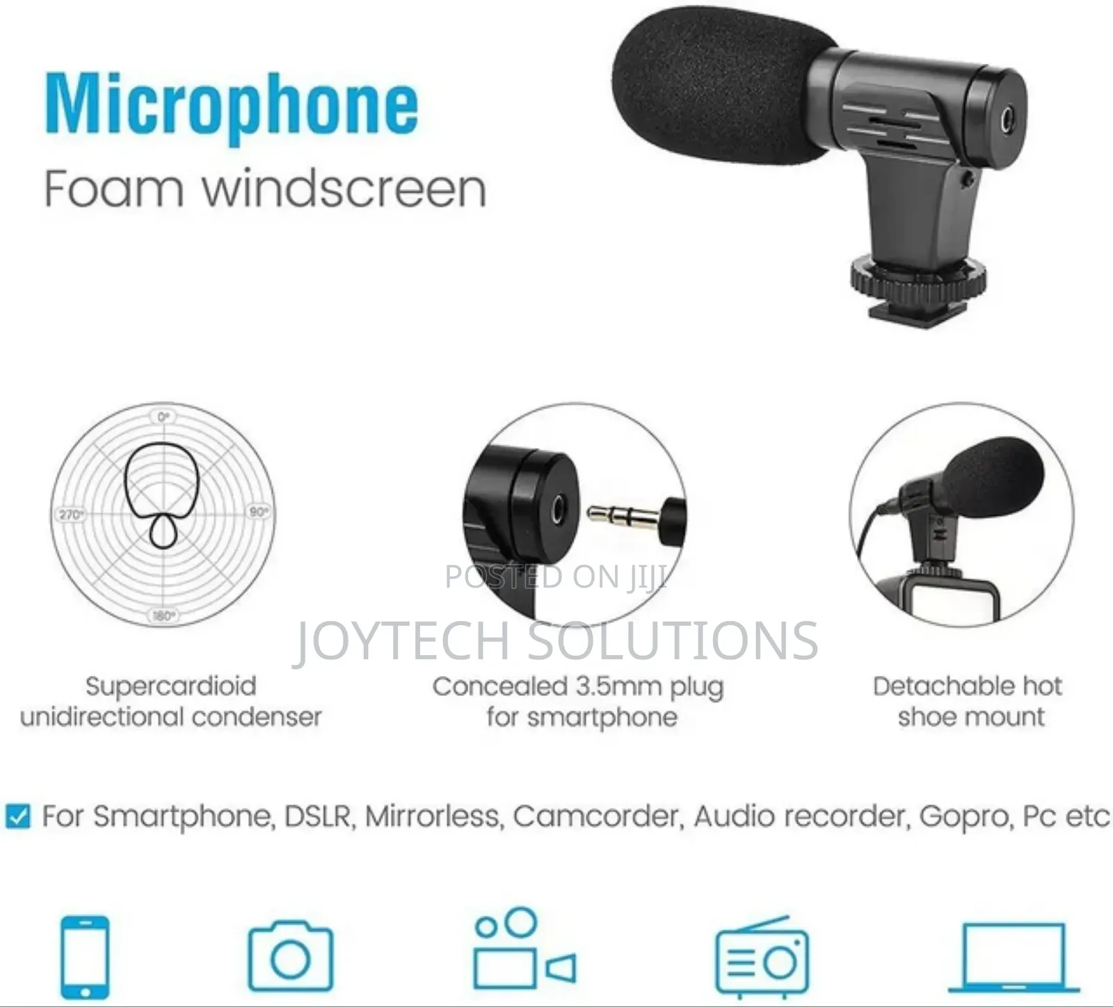 Original High Quality Vlogging Kit for Video Recording