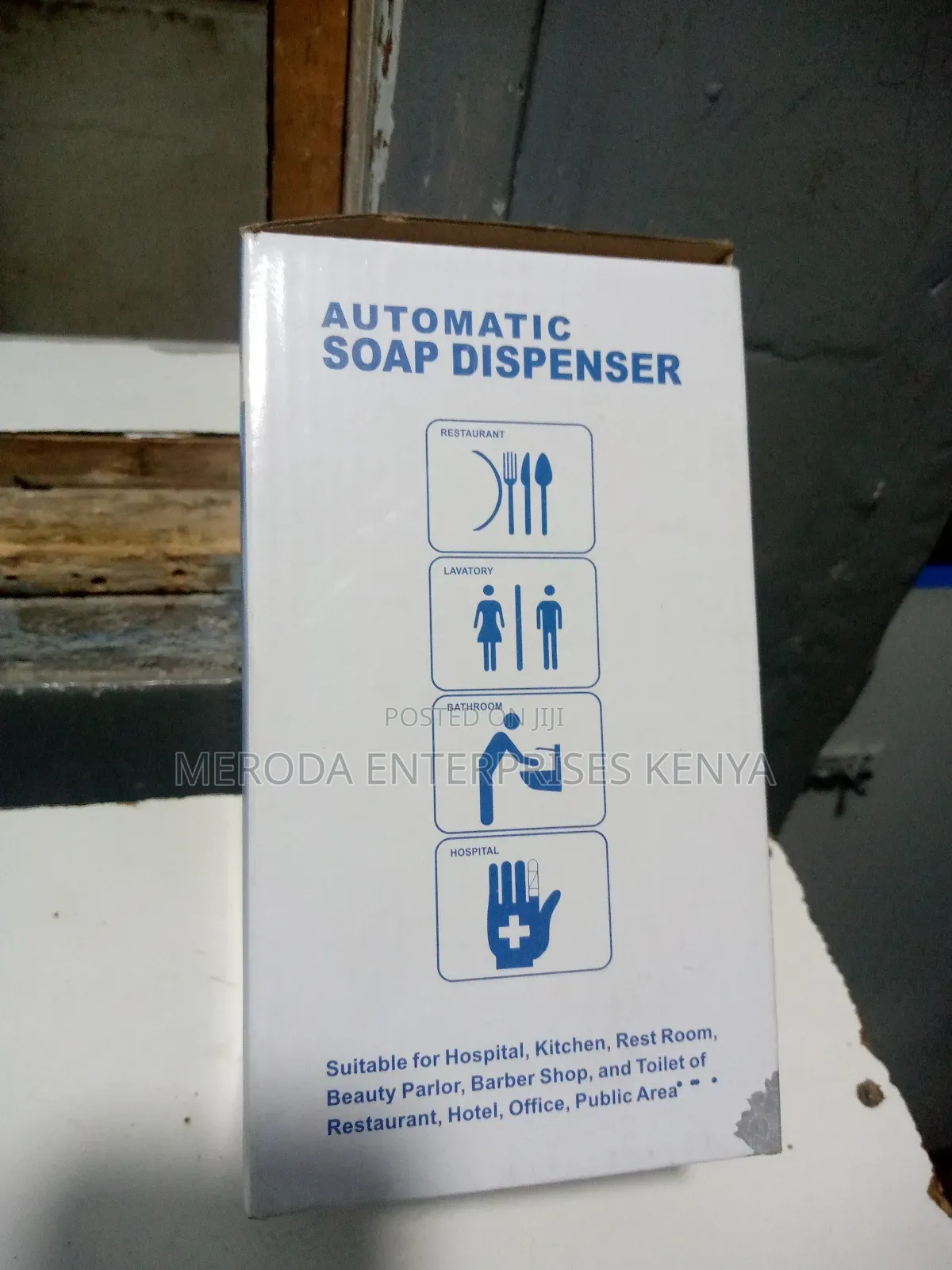 New Model Automatic Soap Dispenser White