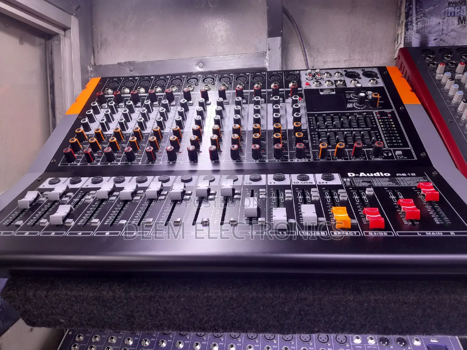 Rs 12ch Mixer