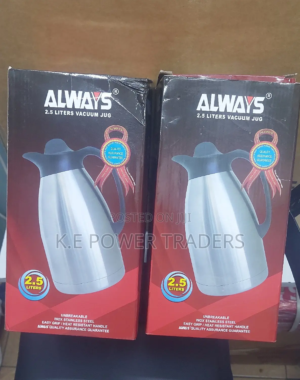 Unbreakable 2.5 Litres Vacuum Flasks