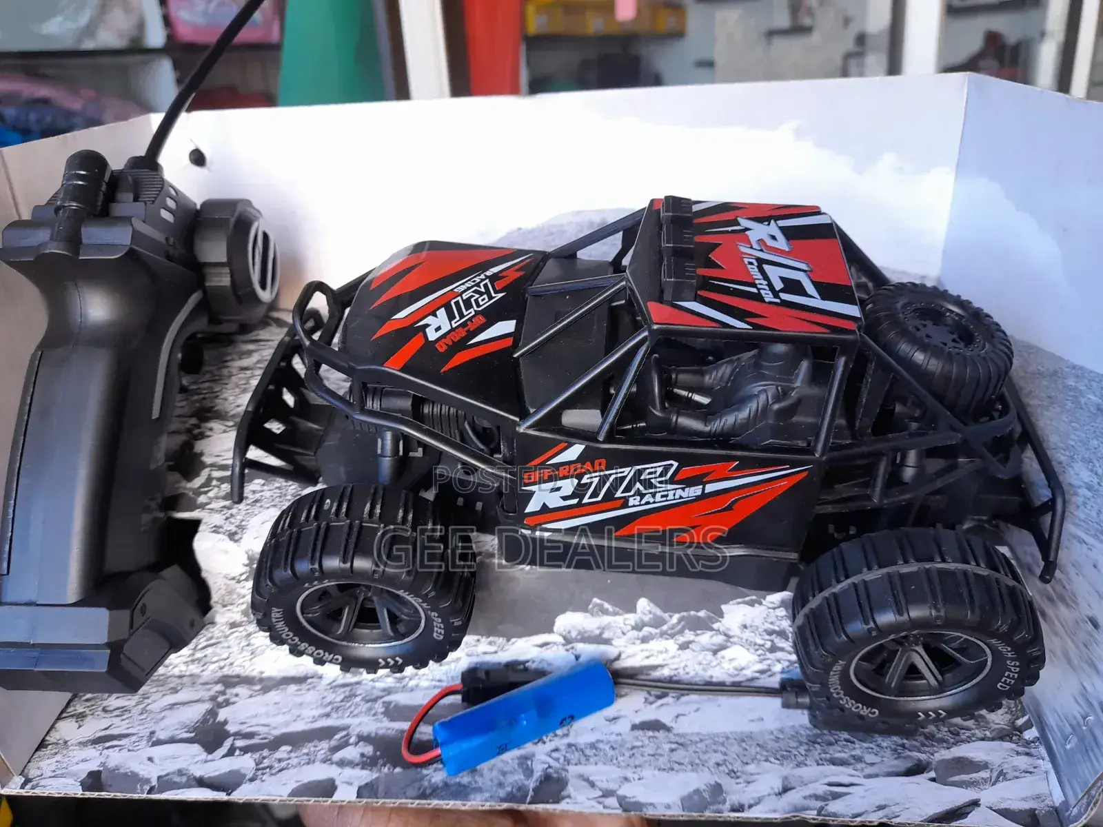 Remote Control Off-Road Toy Truck >Monster Toy Truck