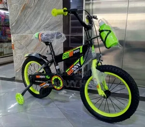 Luminous Green Size 16 Kids Sports Bike