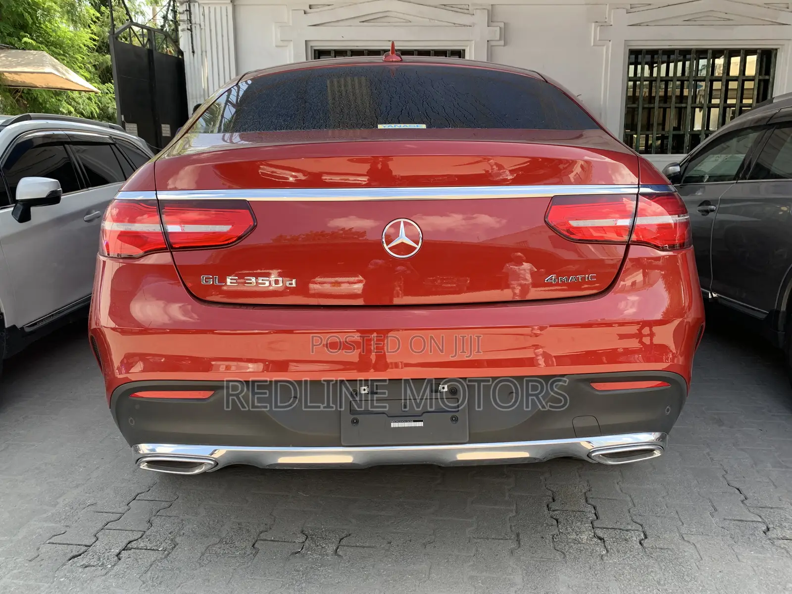 Mercedes-Benz GLE-Class GLE 350d 4MATIC 2018 Red