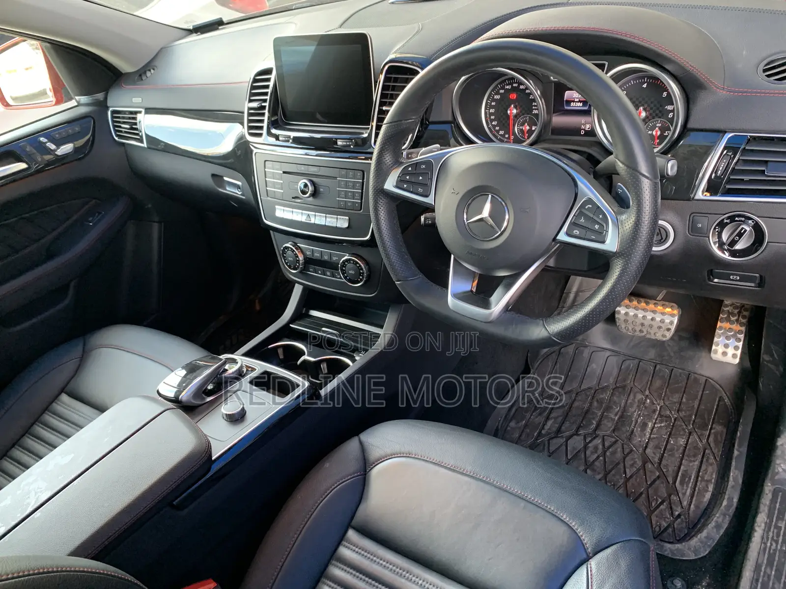 Mercedes-Benz GLE-Class GLE 350d 4MATIC 2018 Red