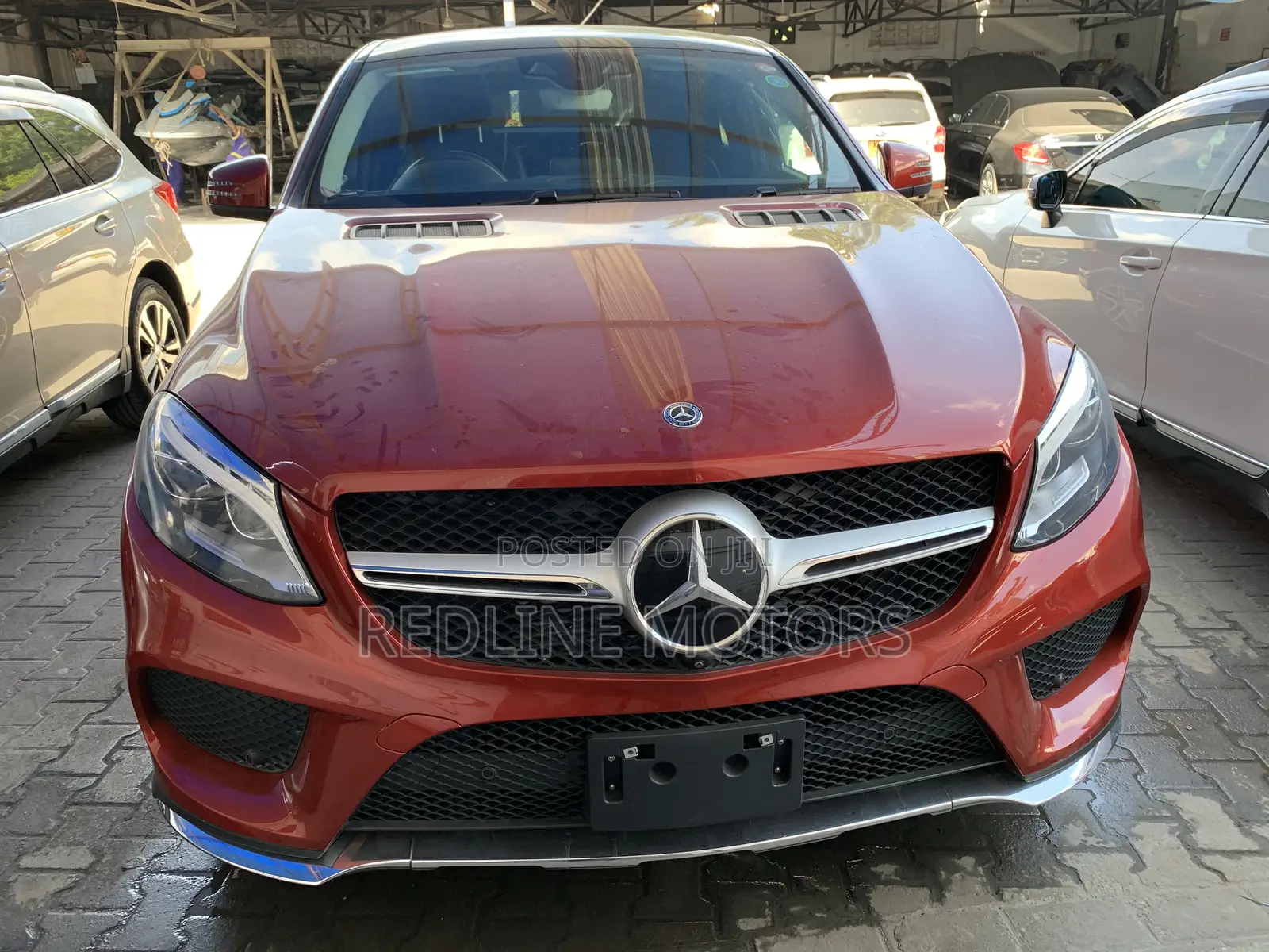 Mercedes-Benz GLE-Class GLE 350d 4MATIC 2018 Red
