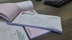 A6 Receipt Books Printing