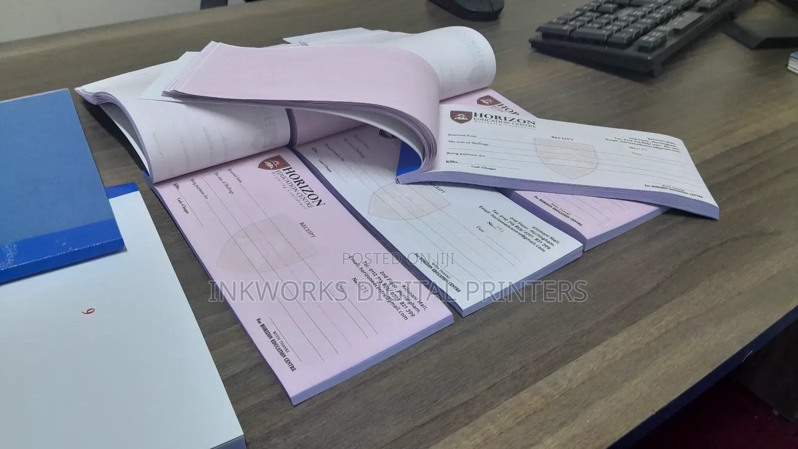 A6 Receipt Books Printing
