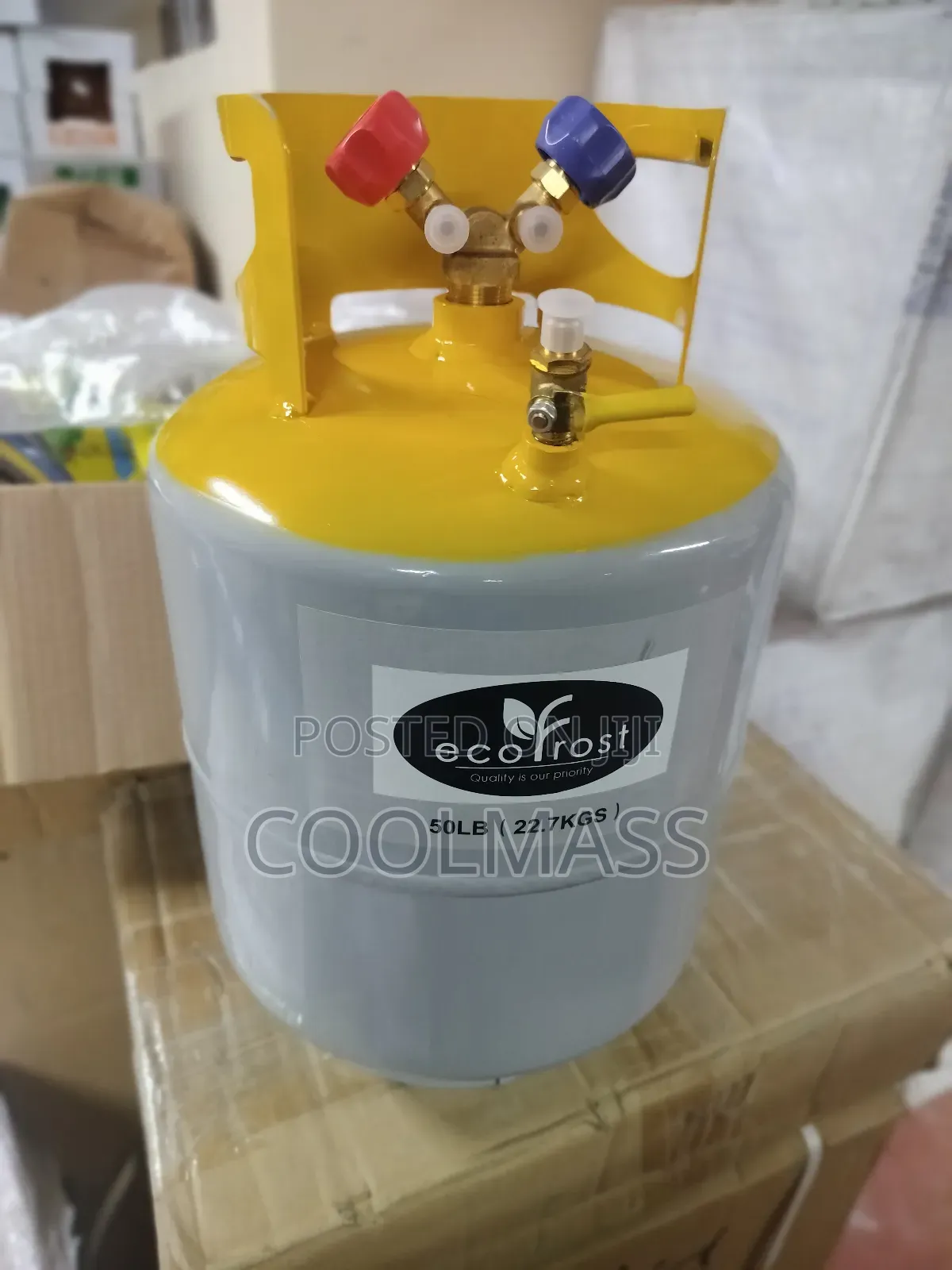Recovery Gas Cylinder 22kgs