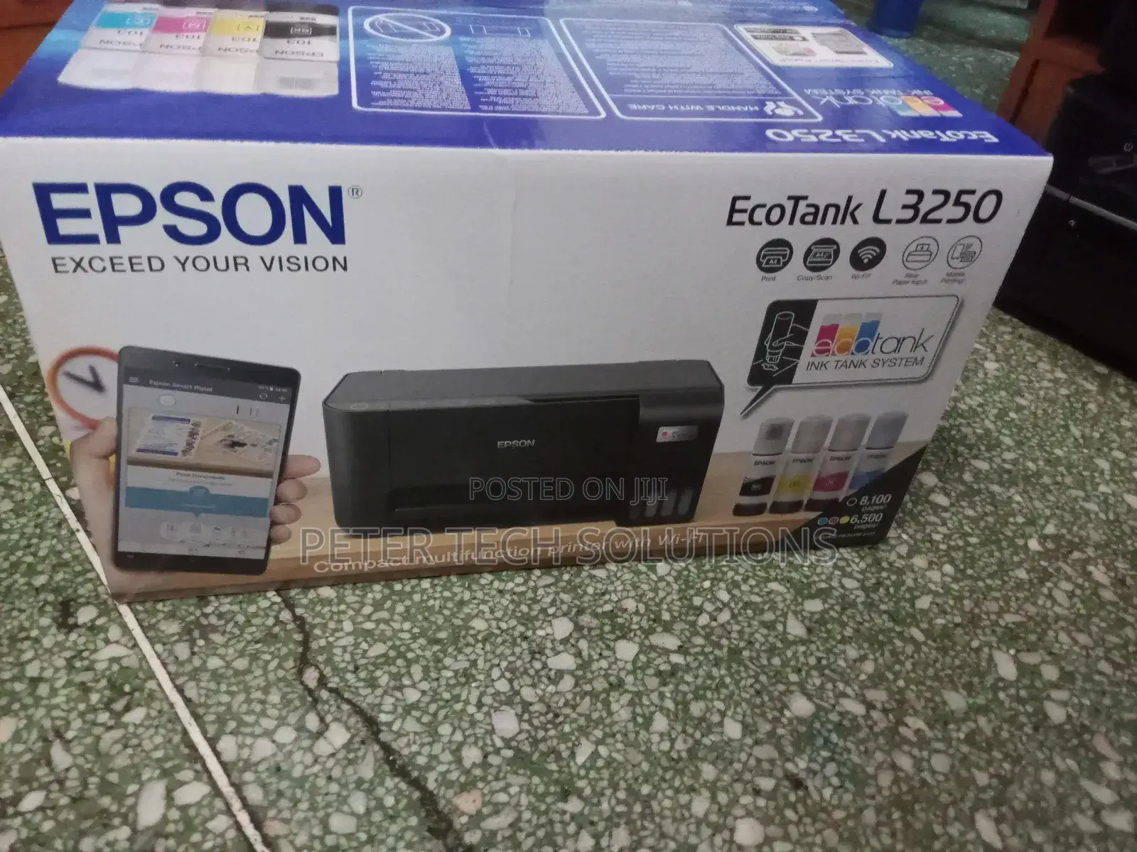 L3250 Eco Tank Print Scan Copy+Wifi